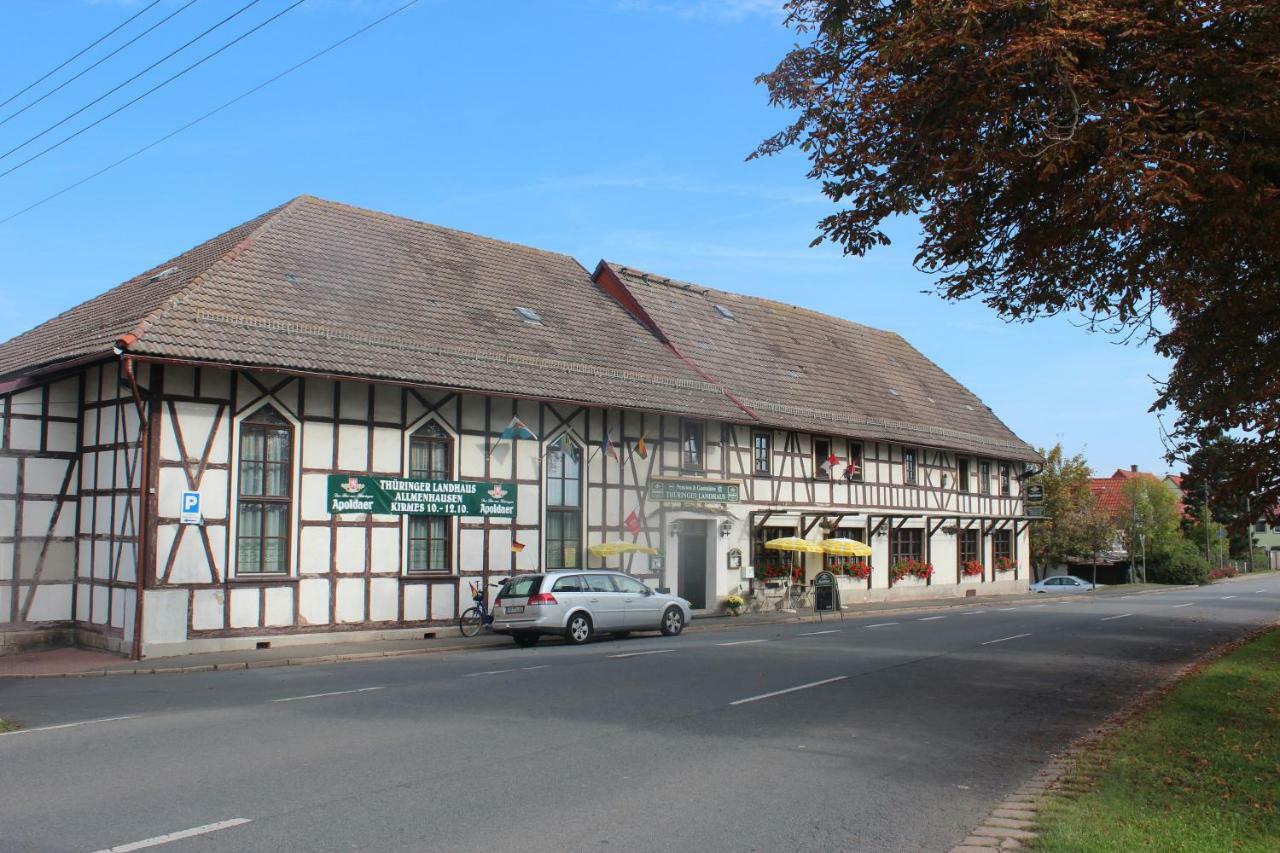Thueringer Landhaus Allmenhausen ภายนอก รูปภาพ